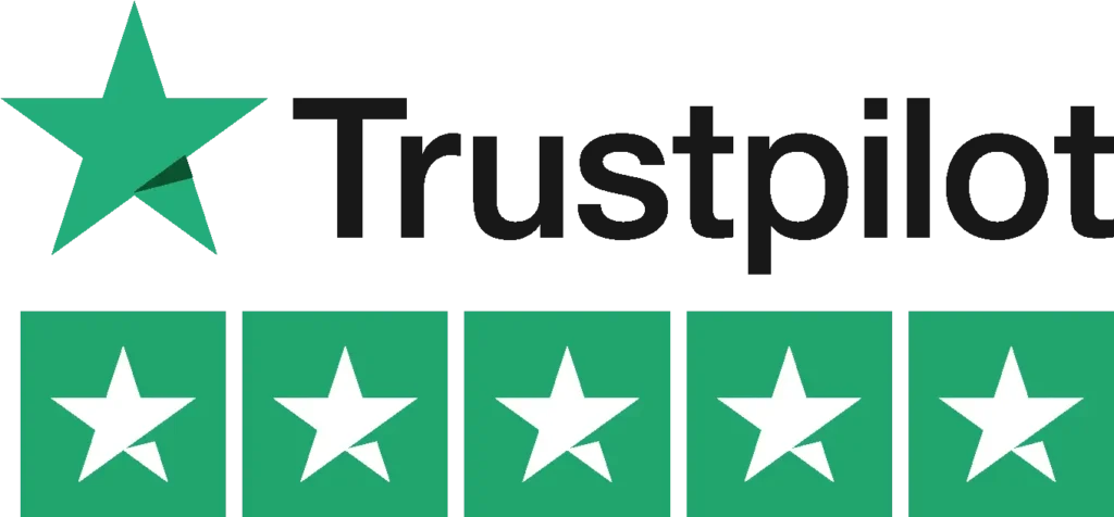 Trustpilot 5-star review badge for Kitchen Renovations Hamilton.