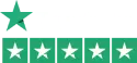Trustpilot 5-star review badge for Double Glazing Hamilton.