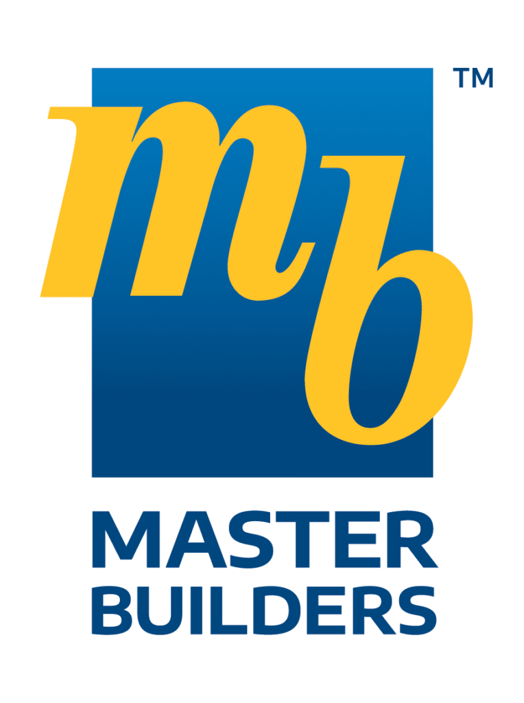 Master Builders logo representing the certified quality assurance behind Double Glazing Hamilton’s trusted workmanship.