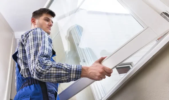 Energy-Efficient Window Repair – Powered by Double Glazing Hamilton Window repair with restored double glazing in a Hamilton home, helping boost energy efficiency and indoor comfort.