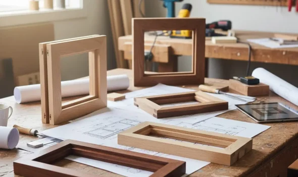 Custom designed Wooden Windows Hamilton frames prepared to meet unique project requirements by Double Glazing Hamilton.