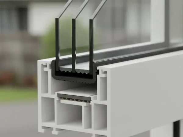 Double Glazing Cambridge window cross section showing advanced insulated glass units for comfort and efficiency.