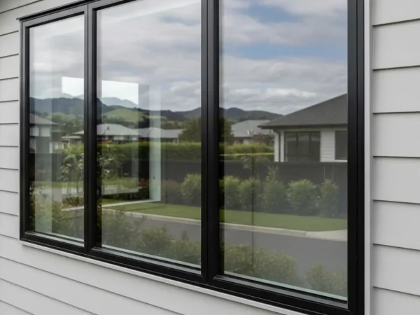 Double Glazing Cambridge exterior windows installed on a modern home for enhanced insulation and visual appeal.