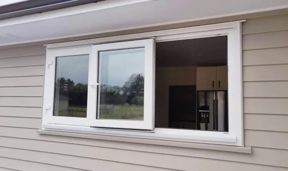 Energy efficient sliding window installation improving insulation and comfort with Windows and Doors Hamilton by Double Glazing Hamilton.